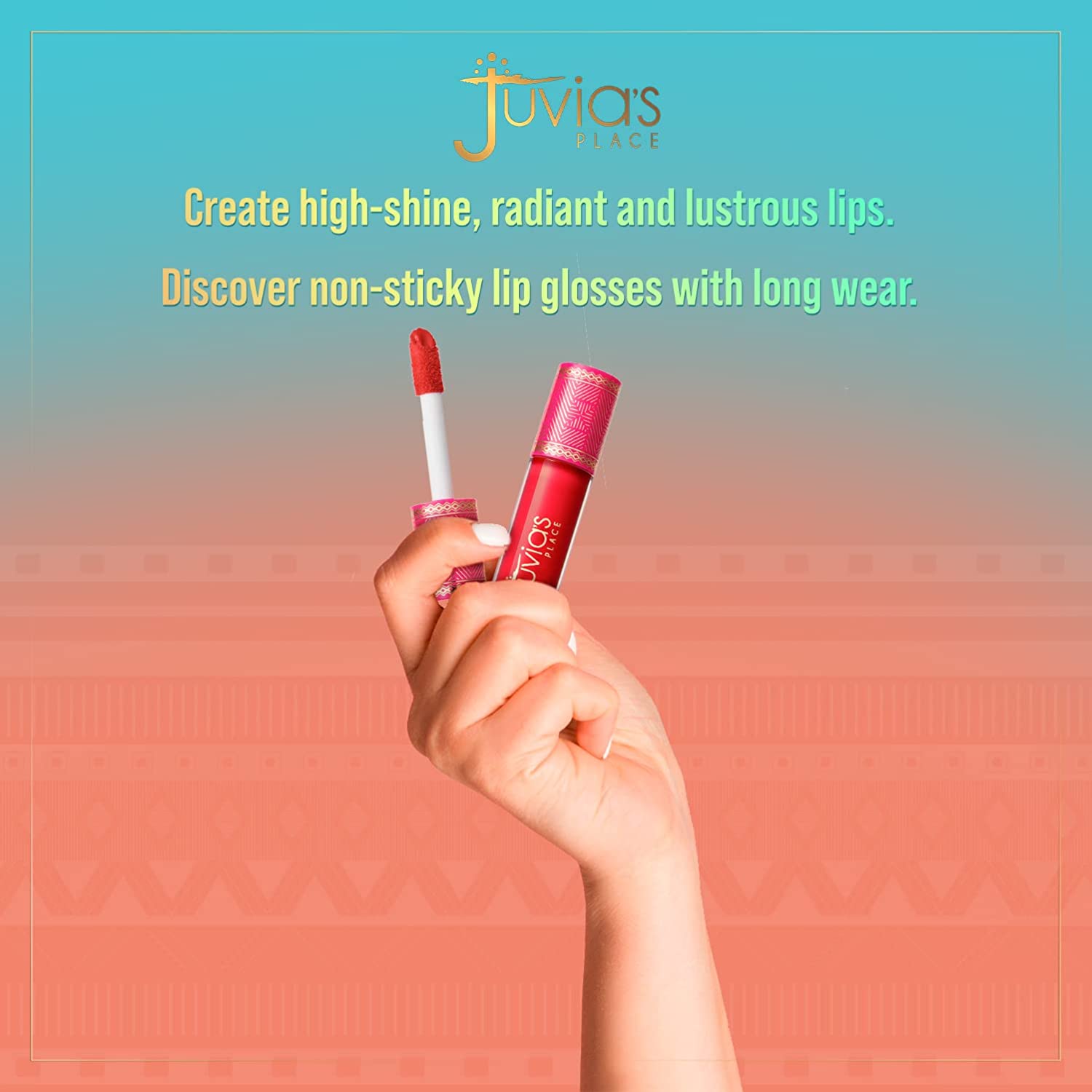 The Reds & Berries Lip Reflect Non-Sticky Lip Gloss - Hydrating Lip Gloss, Tinted Lip Gloss, Shine & Glow Lip Makeup