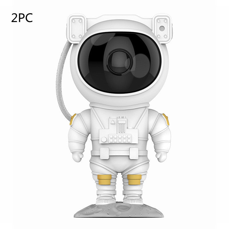 Creative Astronaut Galaxy Starry Sky Projector Nightlight USB Atmospher Bedroom Beside Lamp Table Lamp Home Tools Lamp Gifts