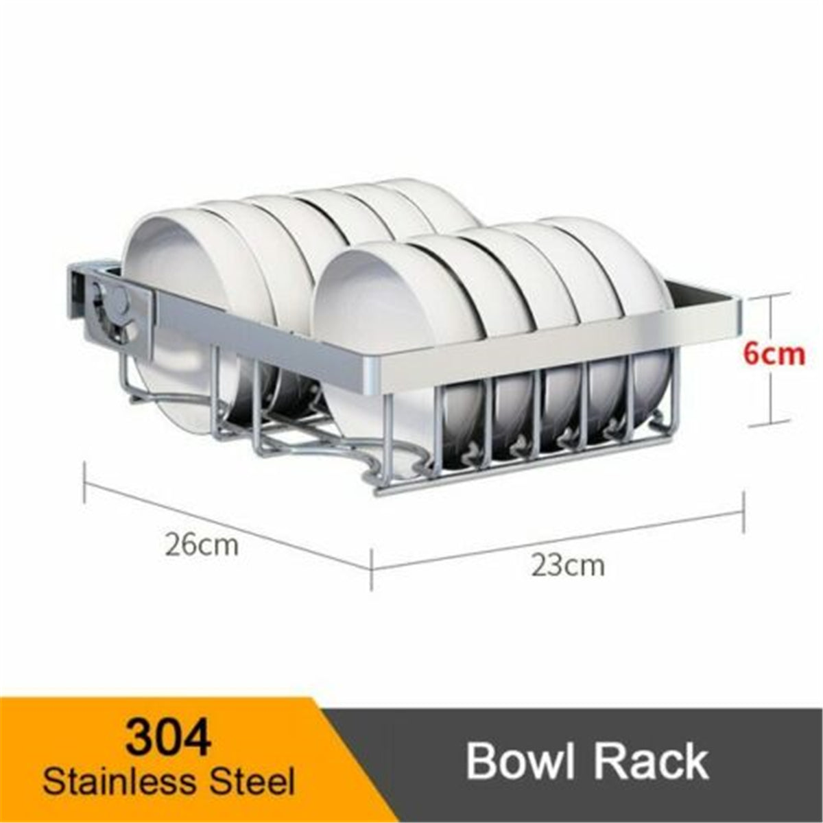 Stainless Steel Kitchen Shelf Rack Drying Drain Storage Holders Plate Dish Rack Kitchen Storage Rack