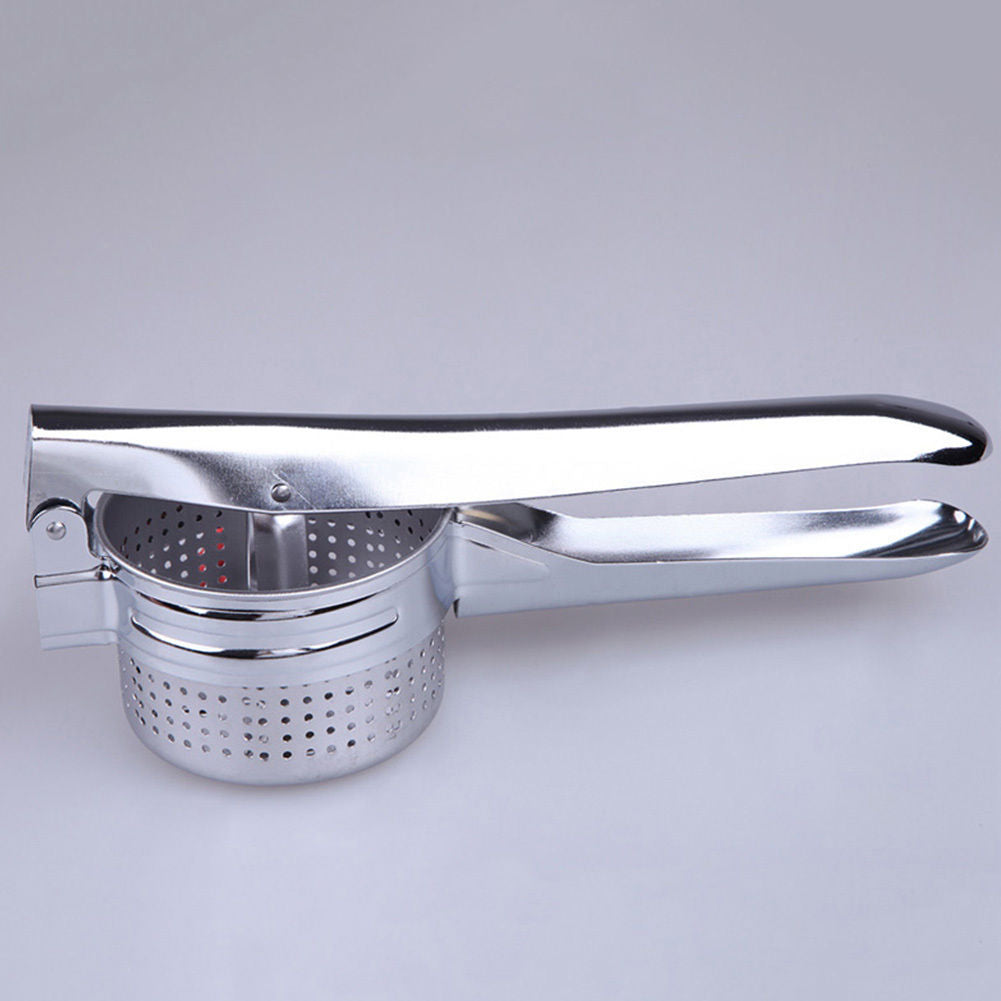 Stainless Steel Potato Blender Ricer Masher Puree Fruit Vegetable Juicer Press Maker