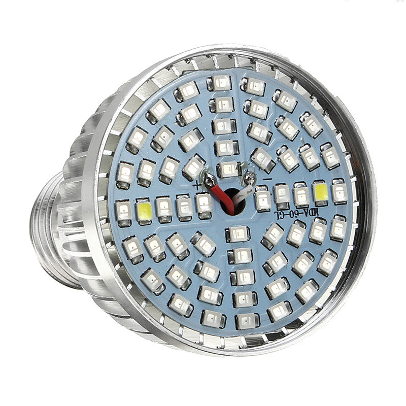 LED Bulb Grow Light E27 60W 2835 SMD Full Spectrum Plant Hydroponic Aquarium AC85-265V