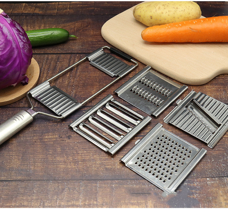 Stainless Steel Grater, Vegetable And Fruit Slicer, Peeler