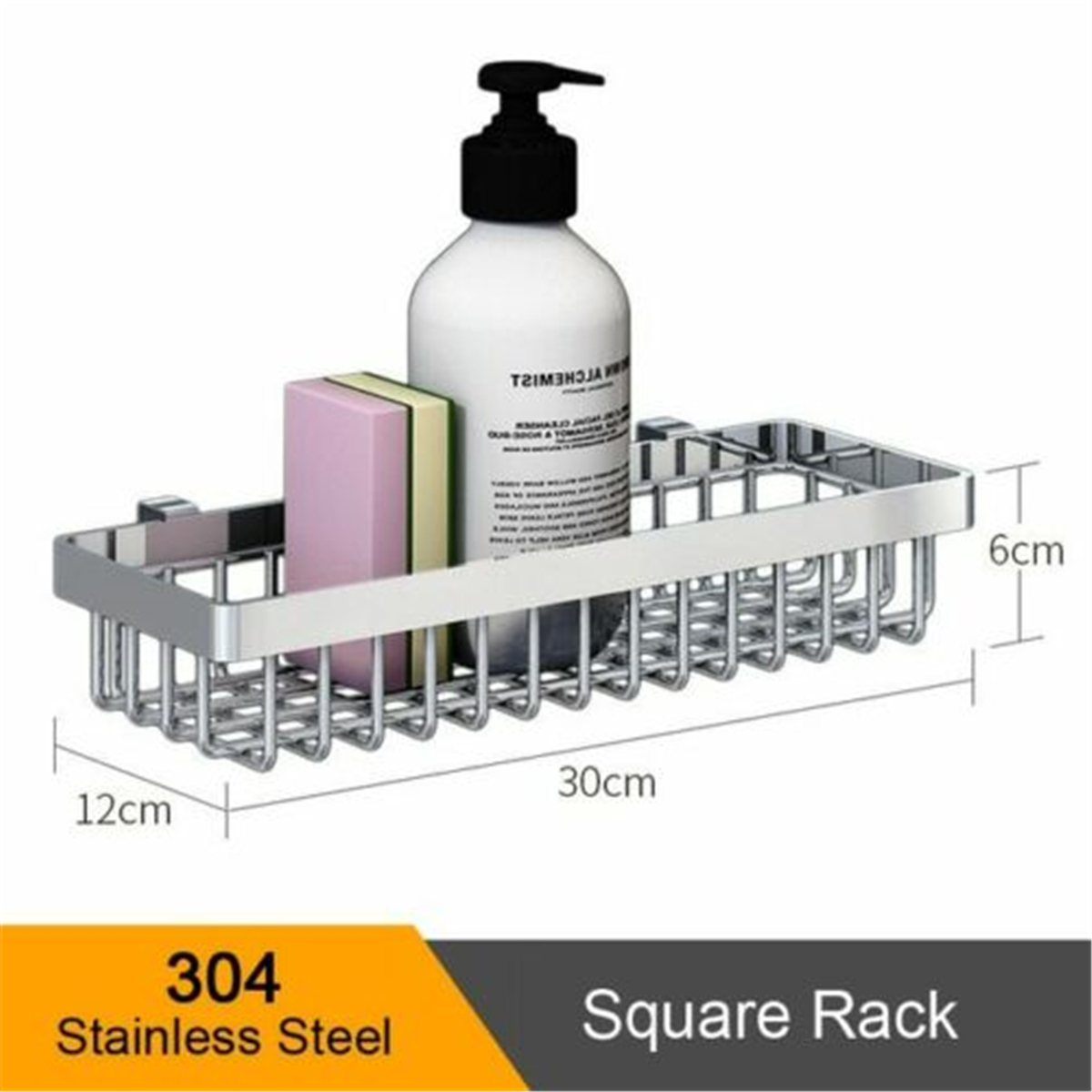 Stainless Steel Kitchen Shelf Rack Drying Drain Storage Holders Plate Dish Rack Kitchen Storage Rack