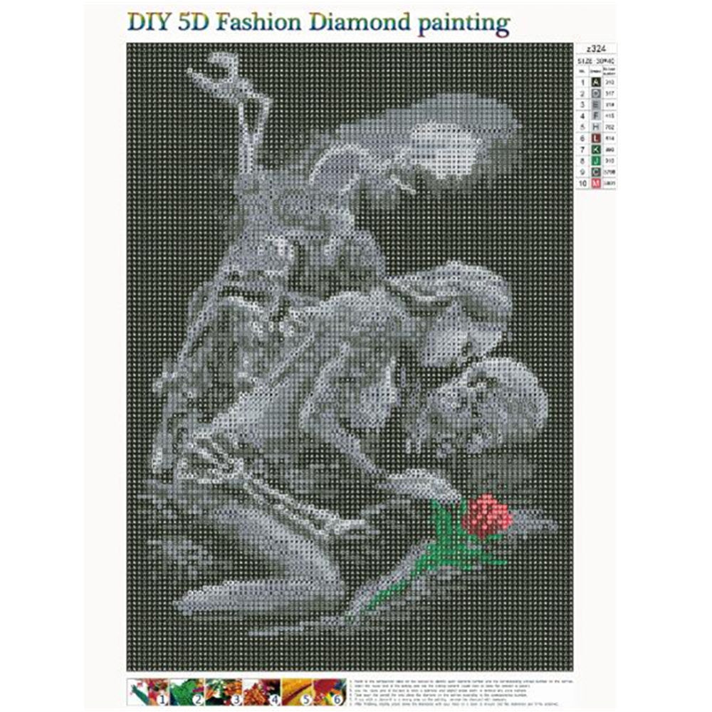 Halloween 5D Embroidery Paintings Rhinestone Pasted DIY Diamond Painting