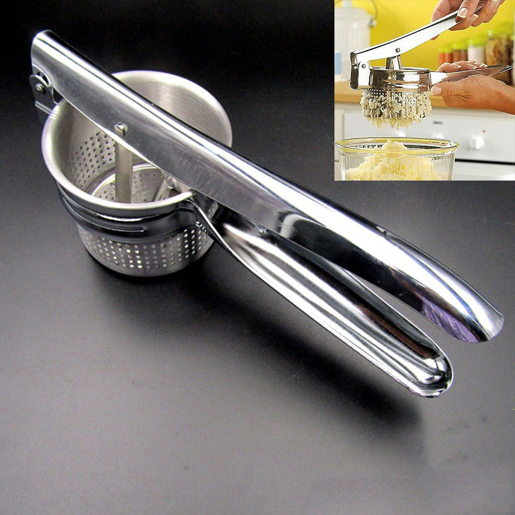 Stainless Steel Potato Blender Ricer Masher Puree Fruit Vegetable Juicer Press Maker