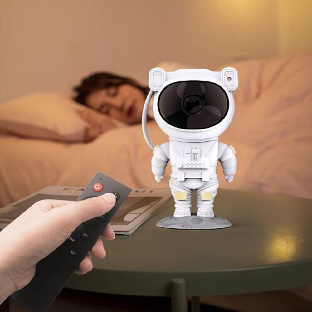 Creative Astronaut Galaxy Starry Sky Projector Nightlight USB Atmospher Bedroom Beside Lamp Table Lamp Home Tools Lamp Gifts