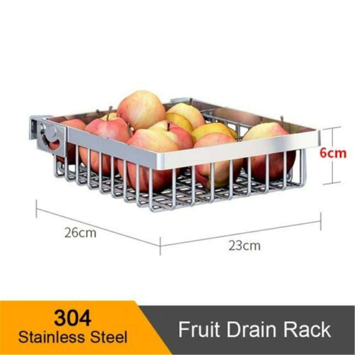 Stainless Steel Kitchen Shelf Rack Drying Drain Storage Holders Plate Dish Rack Kitchen Storage Rack