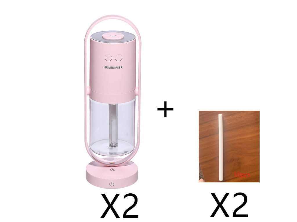 Magic Negative Air Ion Humidifier  Ultrasonic Essential Oil Diffuser Cool Mist Air Purifier 7 Color Lights